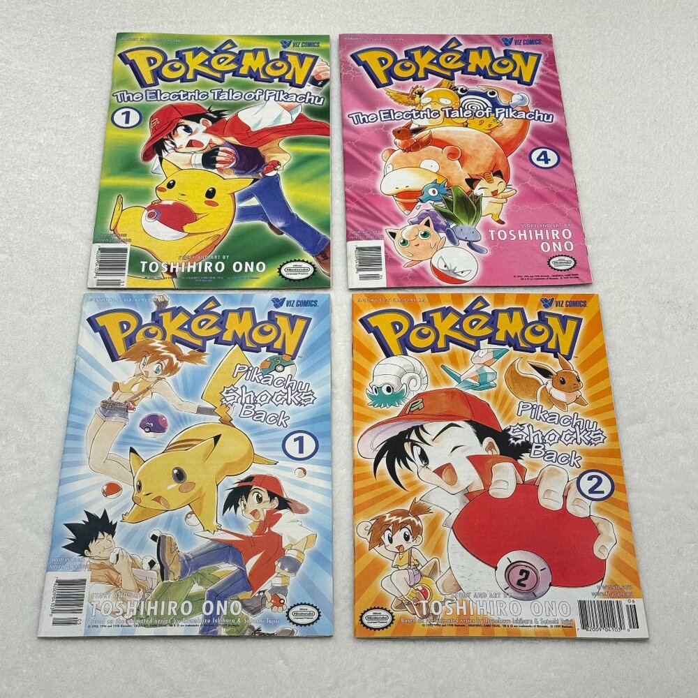Pokemon Manga - Pikachu Shocks Back - The Electric Tale of Pikachu 90s Nostalgia